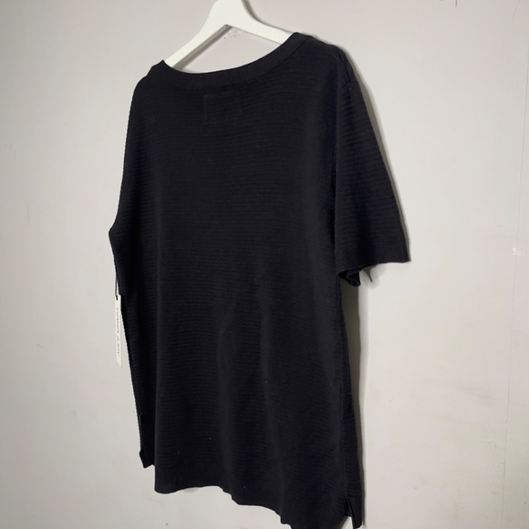 NANA JUDY Sweater Shirt in Black Size Large - Picture 5 of 5